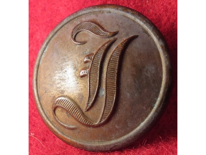 Confederate Script Infantry Button